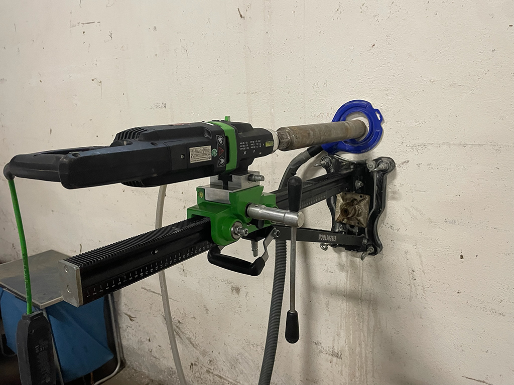 aengpass, Renato Iten, Montage, Kernborgerät