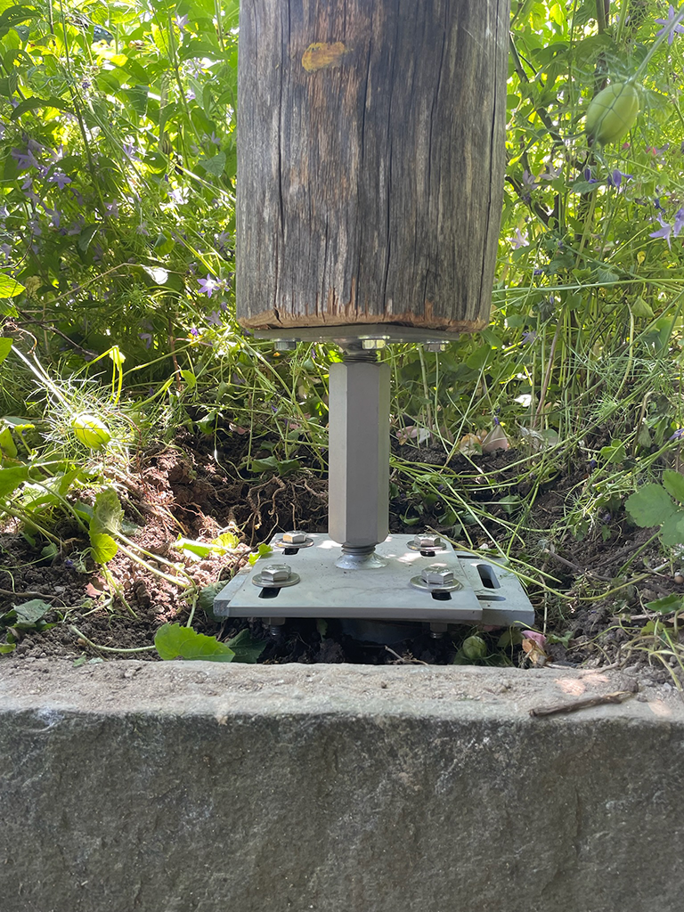 aengpass, Renato Iten, Schraubfundamente