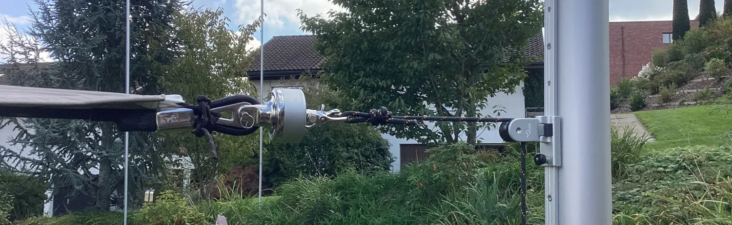 aengpass, Renato Iten, Montagen, Sonnensegel